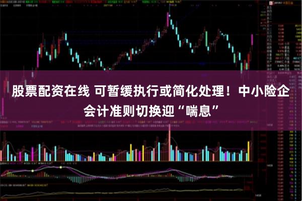 股票配资在线 可暂缓执行或简化处理！中小险企会计准则切换迎“喘息”